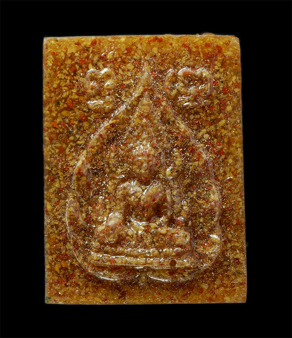 24Nov24 (25)p.jpg - ​พระพุทธชินราชใบโพธิ์ เนื้อกระเบื้องหลังคาโบสถ์ พระเก่าสวย ไม่ทราบที่ | https://kamulet.in.th